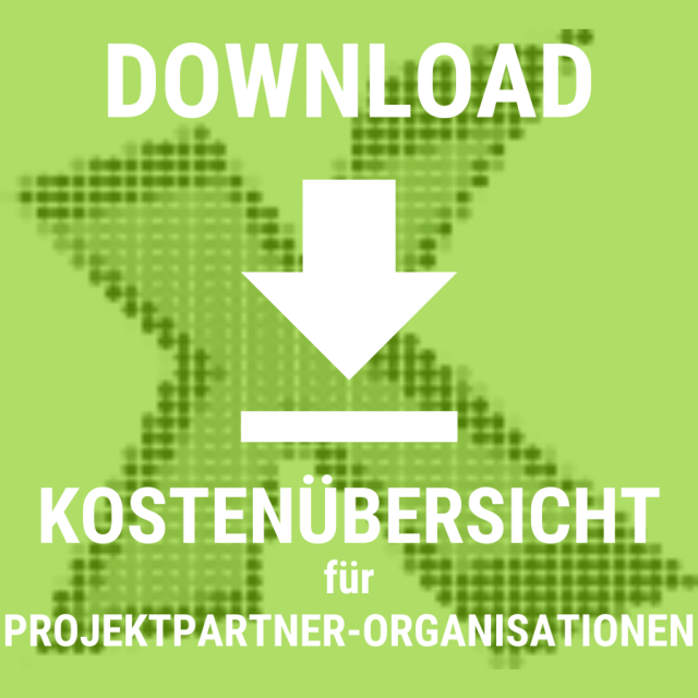 Download Ausgabenübersicht für Projektpartnerorganisationen